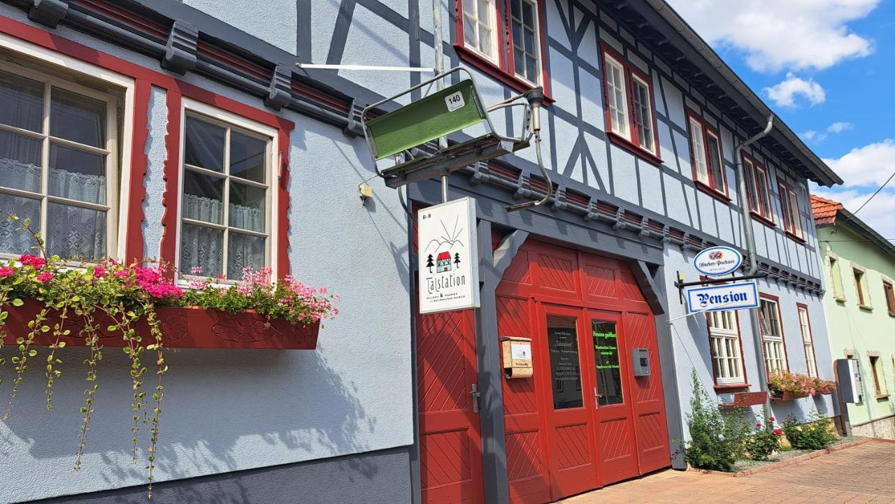 B&B Talstation Ferienwohnung Fuer 2 Personen Horselberg-Hainich 외부 사진